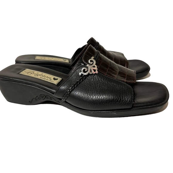 Brighton Slip On Leather Sandals 7.5 - Picture 2 of 7